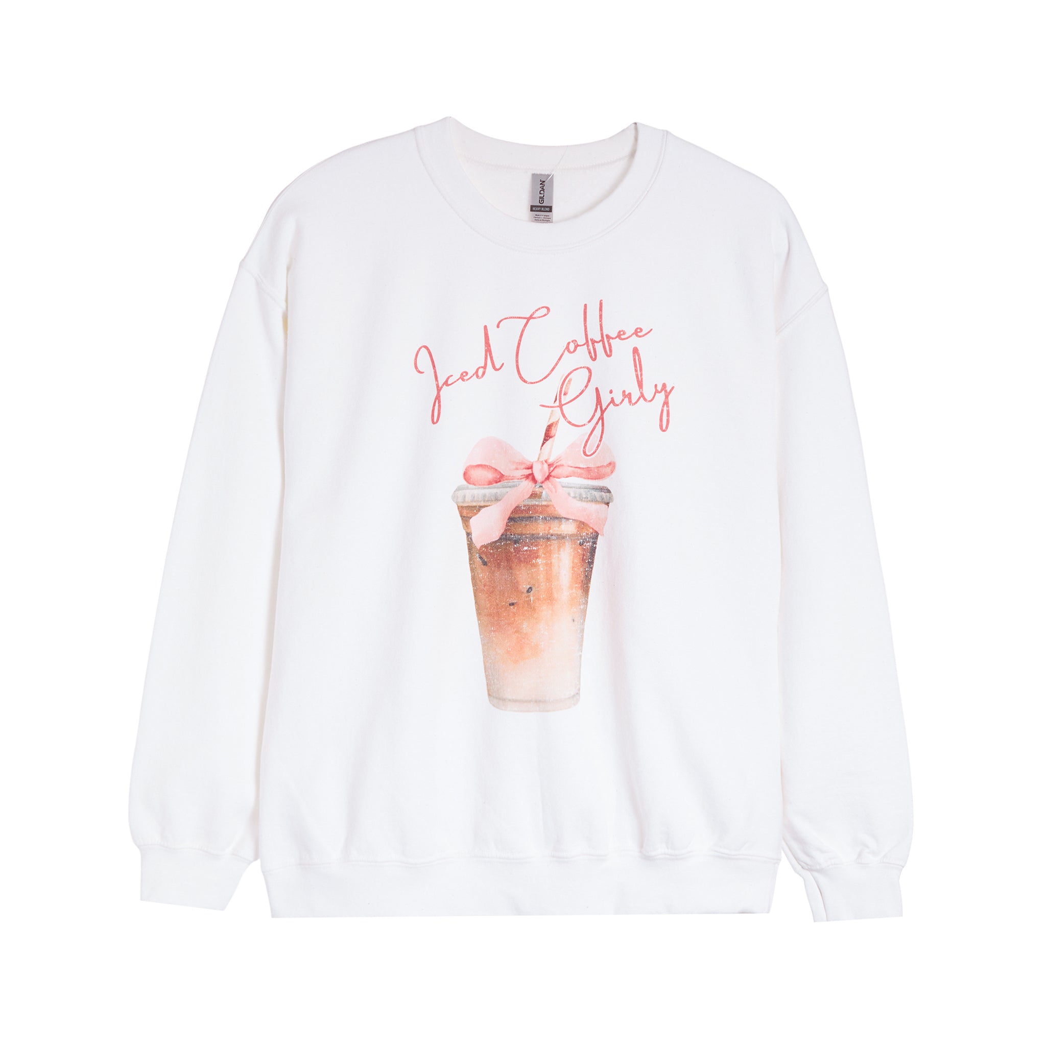 Ice Coffee Girly Sweatshirt - Denny's