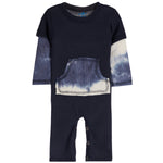 2fer Tie Dye Pocket Coverall - Denny's
