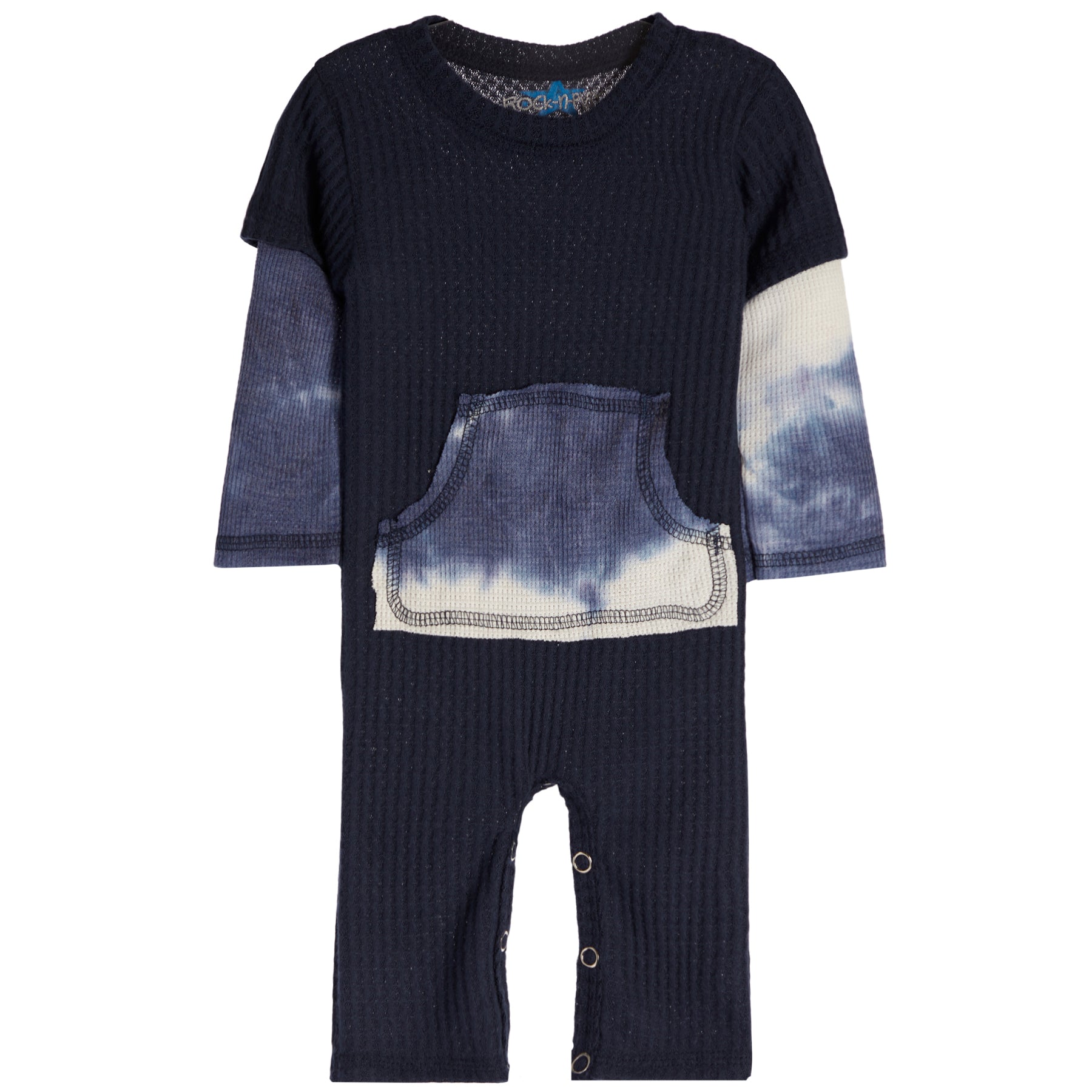 2fer Tie Dye Pocket Coverall - Denny's