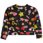 Multi Icons Sweatshirt - Denny's