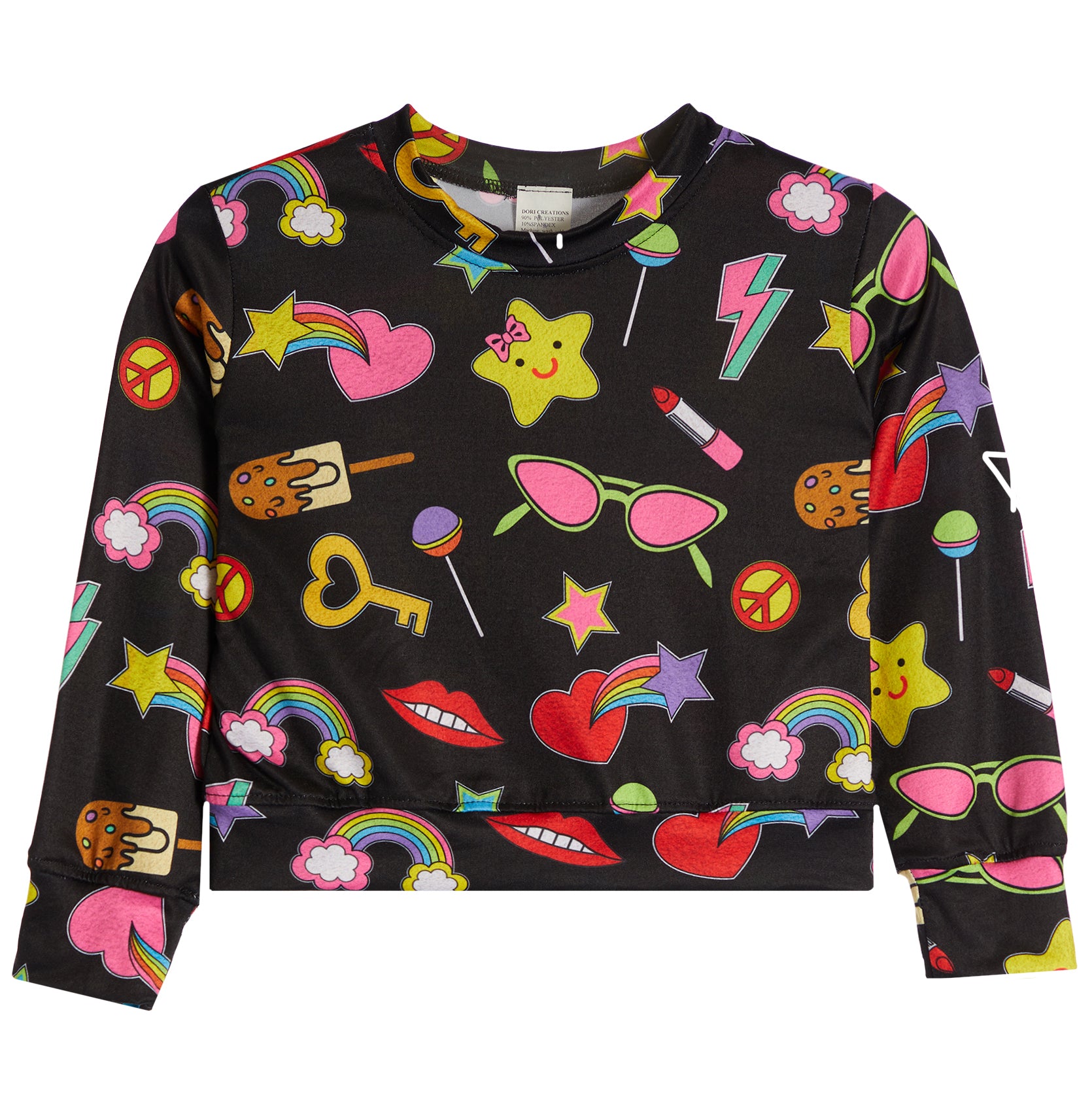 Multi Icons Sweatshirt - Denny's