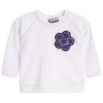 Denim Patch Floral Sweatshirt - Denny's