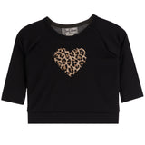 Leopard Heart Sweatshirt - Denny's