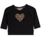 Leopard Heart Sweatshirt - Denny's