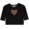 Leopard Heart Sweatshirt - Denny's