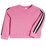 Sport Stripe Fleece Sweatshirt - Denny's