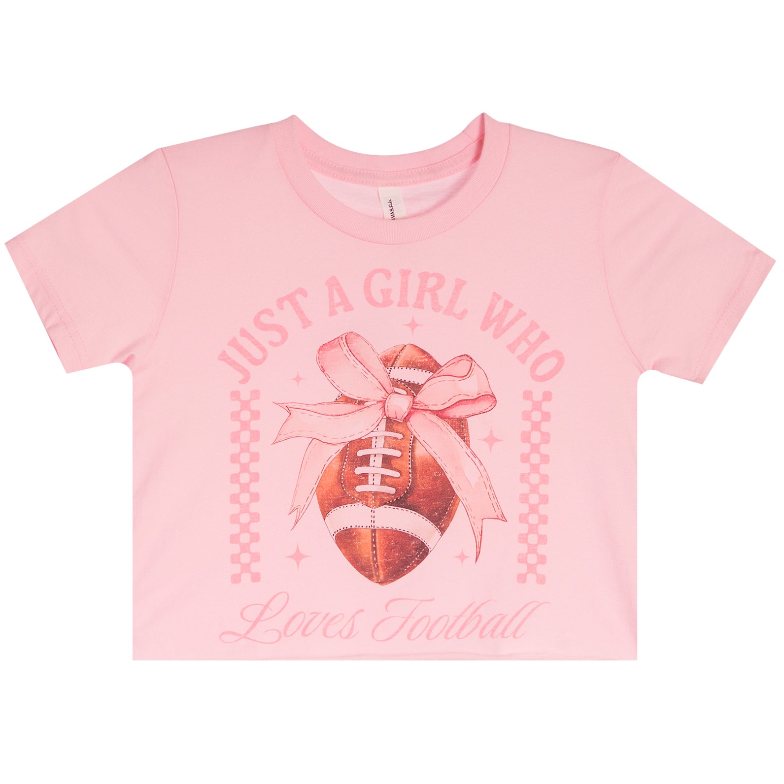 Just A Girl Who Loves Football Tee - Denny's