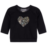 Leopard Heart Sweatshirt - Denny's
