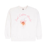 Iced Coffee Girly Bow Sweatshrit - Denny's