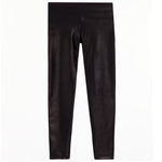 High Waisted Shiny Matte Liquid Legging - Denny's