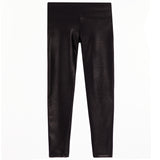 High Waisted Shiny Matte Liquid Legging - Denny's