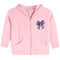 Zip Jacket With Denim Bow - Denny's