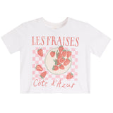 Les Fraises Strawberry Short Sleeve Tee