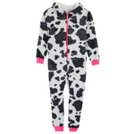 Animal Print Hooded Onesie - Denny's