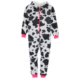 Animal Print Hooded Onesie - Denny's