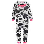 Animal Print Hooded Onesie - Denny's