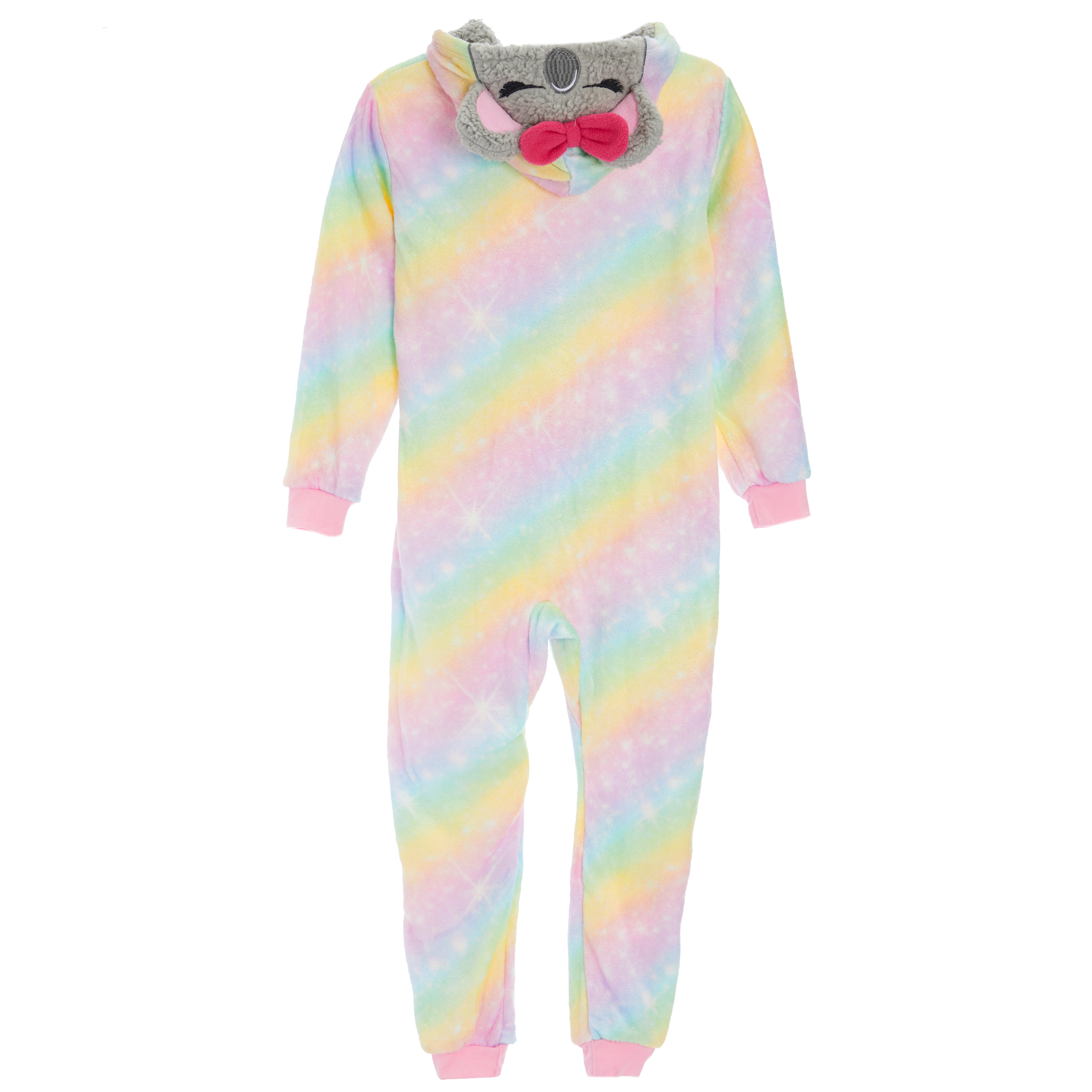 Rainbow Hooded Onesie - Denny's