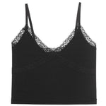 Lace Seamless Trim Cami - Denny's