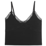 Lace Seamless Trim Cami - Denny's