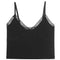 Lace Seamless Trim Cami - Denny's