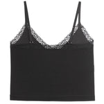 Lace Seamless Trim Cami - Denny's