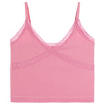 Lace Seamless Trim Cami - Denny's
