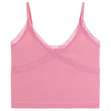 Lace Seamless Trim Cami - Denny's