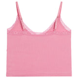 Lace Seamless Trim Cami - Denny's