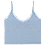 Lace Seamless Trim Cami - Denny's
