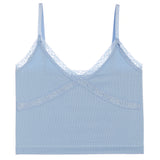 Lace Seamless Trim Cami - Denny's