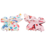 2 Pack Butterfly Floral Hair Clip - Denny's