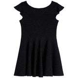 Ruffle Sleeve Fit & Flare Dress - Denny's