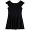 Ruffle Sleeve Fit & Flare Dress - Denny's