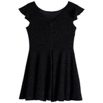 Ruffle Sleeve Fit & Flare Dress - Denny's