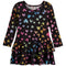 Allover Heart Long Sleeve Dress - Denny's