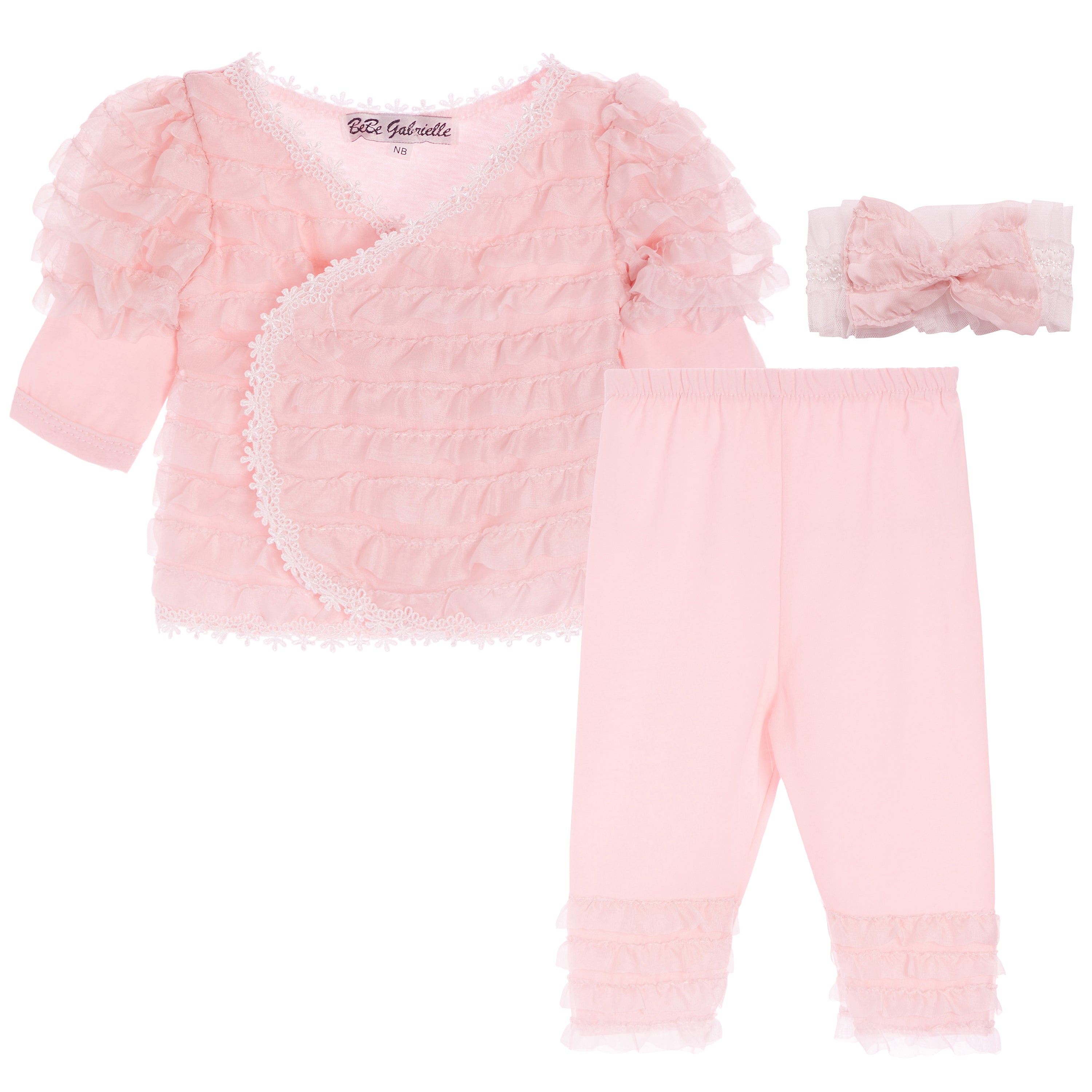 3pc Ruffle Lace Set - Denny's