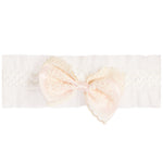 Antique Lace Romper Dress with Headband - Denny's