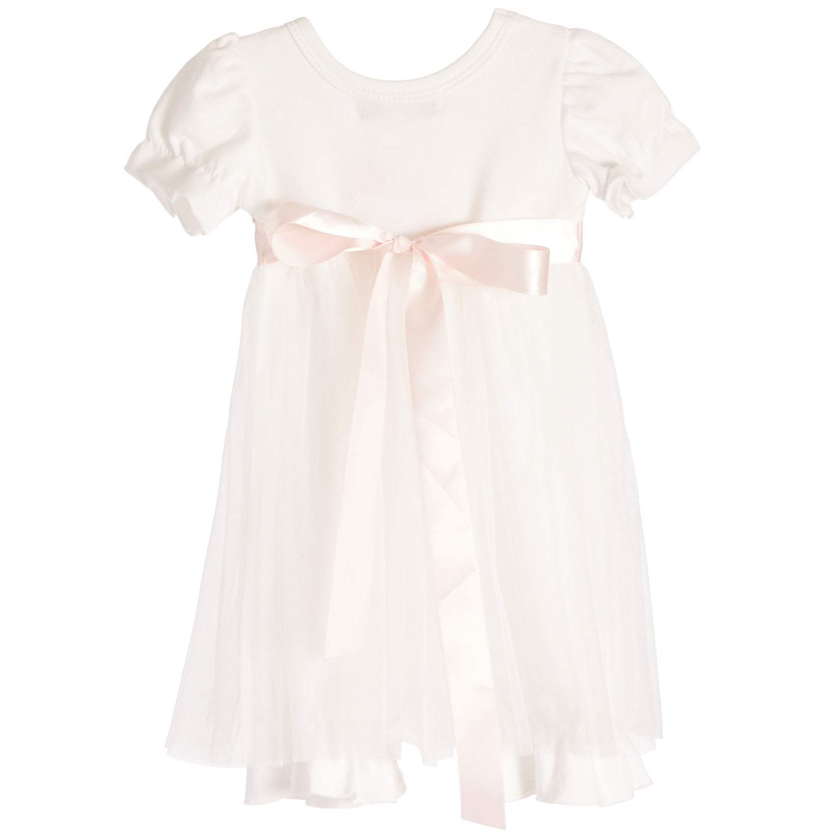 2pc Pink Satin Belt Romper Dress - Denny's