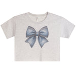 Denim Bow Short Sleeve Tee - Denny's