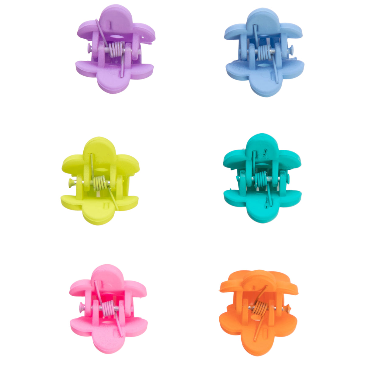 Set of 6 Small Bright Daffodil Clips | Denny's