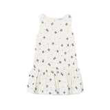 Ruffle Lace Dress With Allover Bows