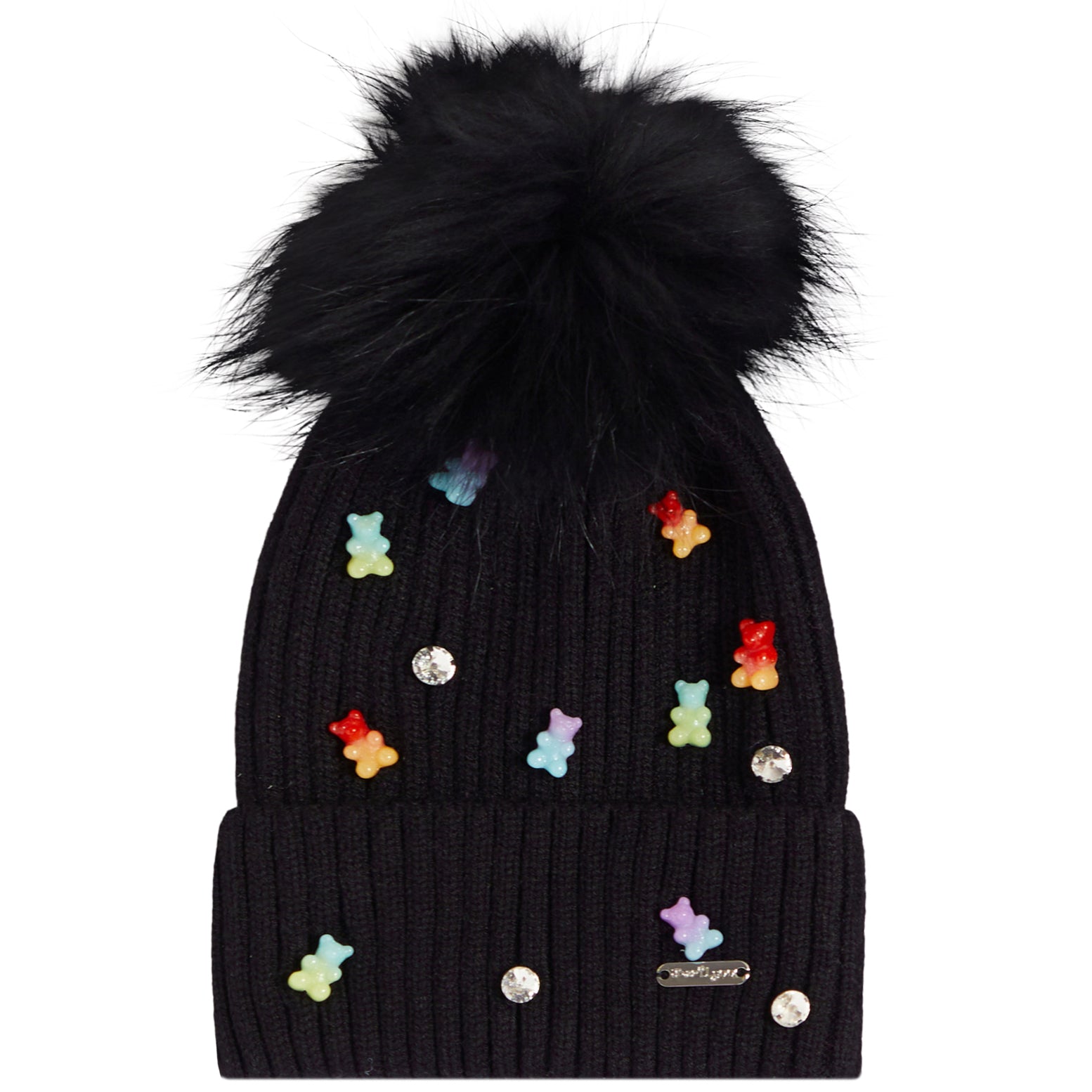 All Over Gummy Hat with Pom - Denny's