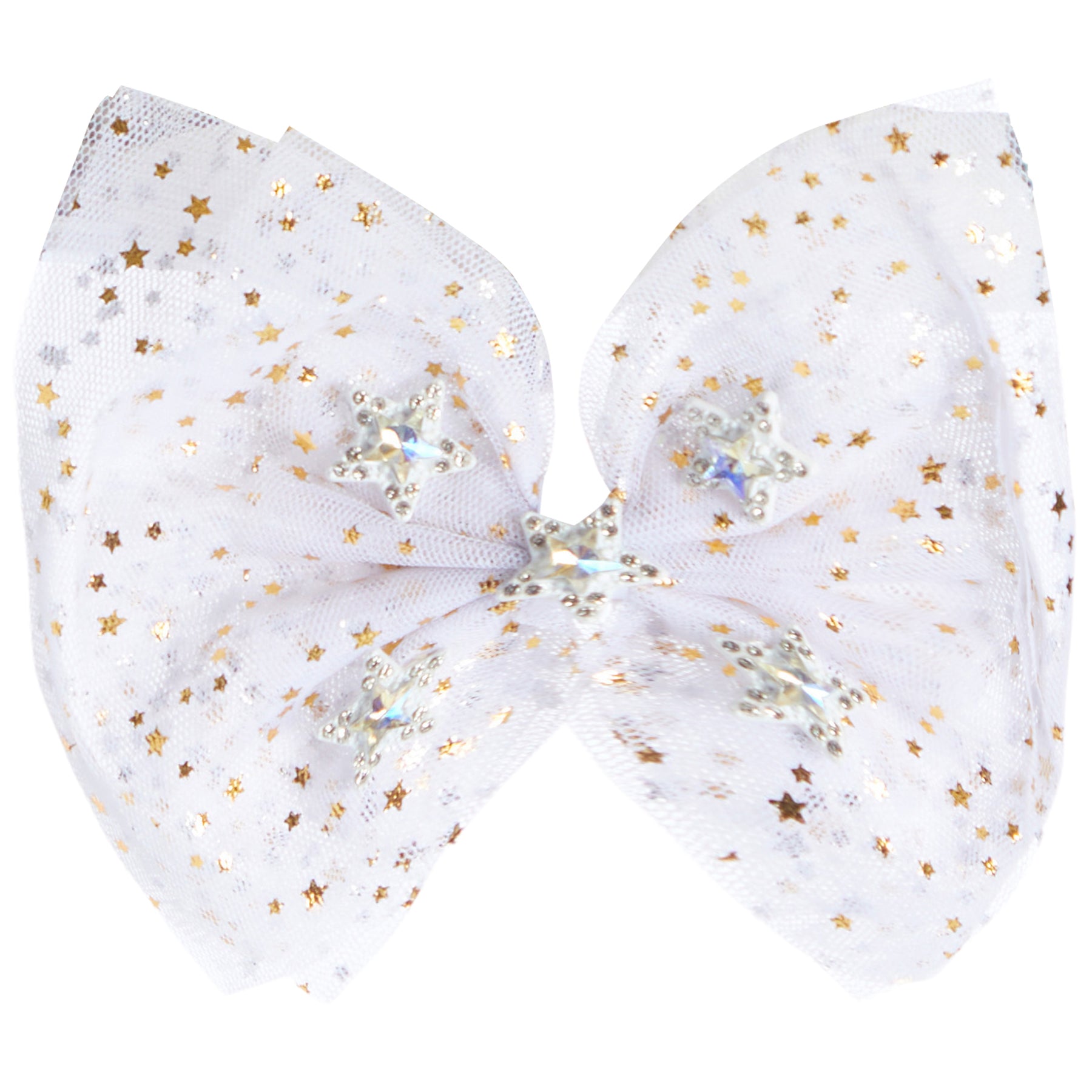 Jeweled Tulle Star Clip - Denny's