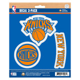 NY Knicks 3pk Team Decals - Denny's