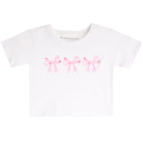 Pink Bow Short Sleeve Tee - Denny's