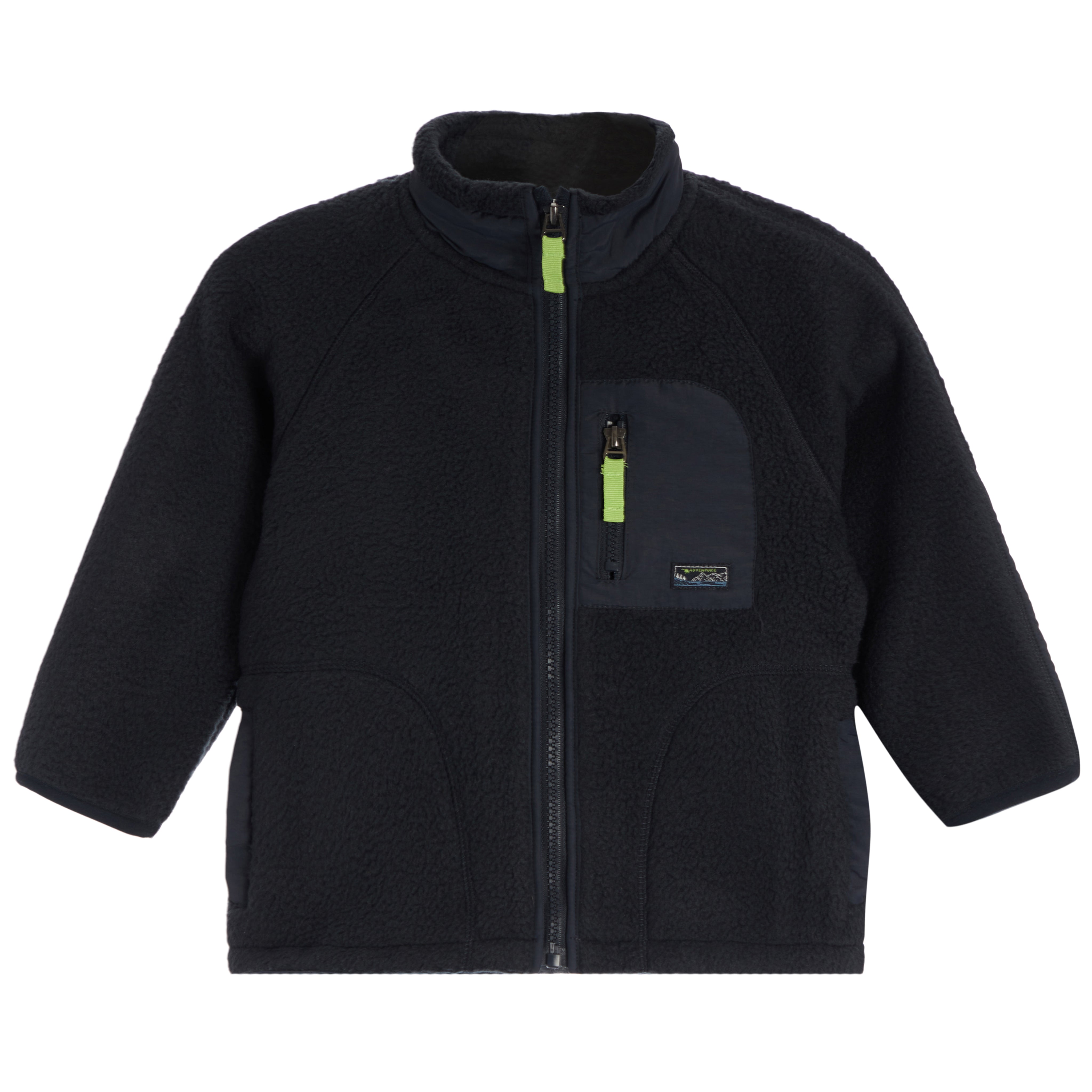 Fleece Polar Fleecel Zip Jacket - Denny's