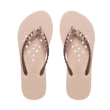 Elongated Heart Flip Flop