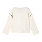 Enjoy Bear Ruffle Long Sleeve - Denny's