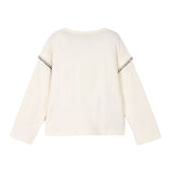 Enjoy Bear Ruffle Long Sleeve - Denny's