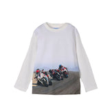 Motorcycles Long Sleeve Tee - Denny's